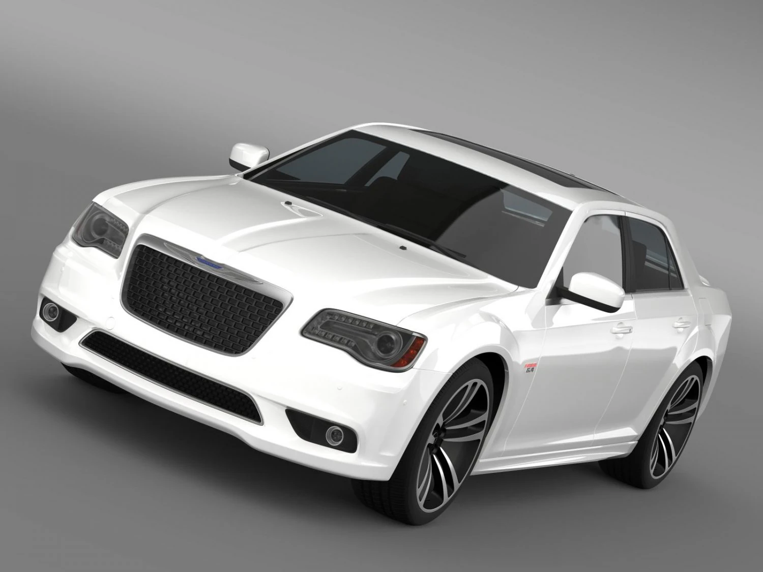 chrysler 300 srt8 core 2013 3D Model .c4d .max .obj .3ds .fbx .stl .blend 