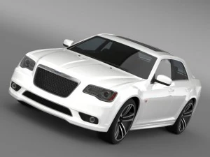 chrysler 300 srt8 núcleo 2013 Modelo 3D