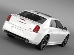 chrysler 300 srt8 core 2013 3D Модель