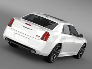 chrysler 300 srt8 core 2013 3D Model