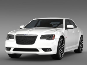 chrysler 300 srt8 core 2013 3D Модель