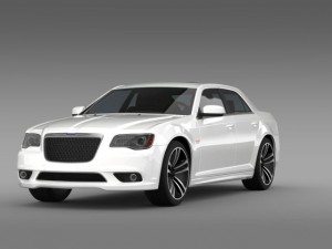 chrysler 300 srt8 core 2013 3D Модель