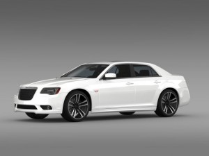chrysler 300 srt8 core 2013 3D Модель