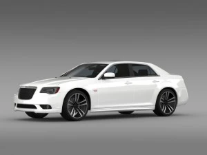chrysler 300 srt8 core 2013 3D Model