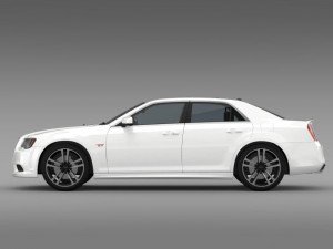 chrysler 300 srt8 core 2013 3D Модель