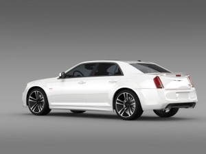 chrysler 300 srt8 core 2013 3D Модель