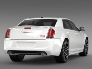 chrysler 300 srt8 core 2013 3D Модель