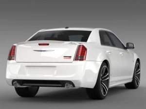chrysler 300 srt8 core 2013 3D Model