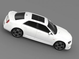 chrysler 300 srt8 core 2013 3D Model