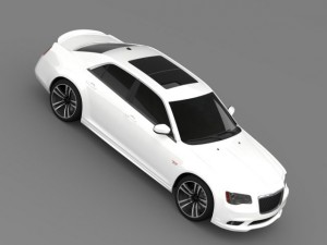 chrysler 300 srt8 core 2013 3D Модель