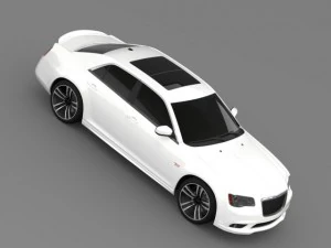 chrysler 300 srt8 core 2013 3D Model
