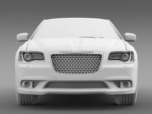 chrysler 300 srt8 core 2013 3D Model