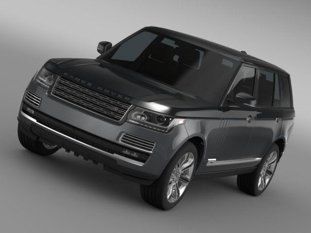 range rover svautobiography l405 2016 3D 模型 .c4d .max .obj .3ds .fbx .stl .blend 