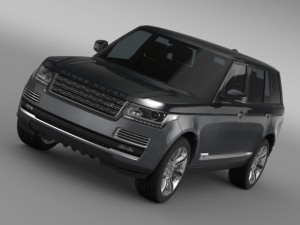range rover svautobiography l405 2016 3D Model