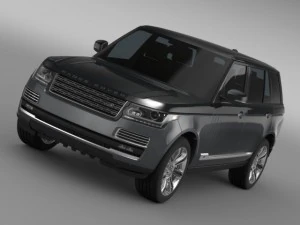 레인지 로버 svautobiography l405 2016 3D 모델