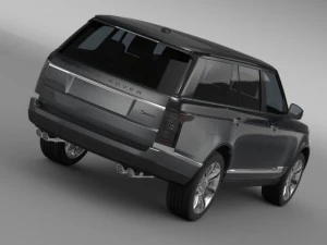range rover svautobiography l405 2016 3D Model