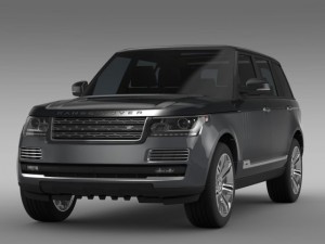 range rover svautobiography l405 2016 3D 模型