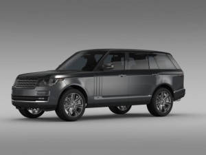 range rover svautobiography l405 2016 3D 模型