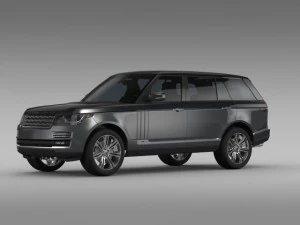 range rover svautobiography l405 2016 3D Model