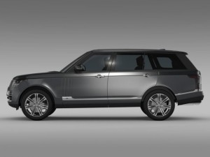 range rover svautobiography l405 2016 3D 模型