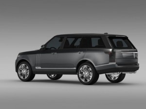 range rover svautobiography l405 2016 3D 模型