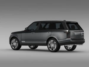 range rover svautobiography l405 2016 3D Model