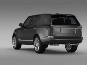 range rover svautobiography l405 2016 3D 模型