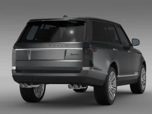 range rover svautobiography l405 2016 3D Model
