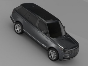 range rover svautobiography l405 2016 3D 模型