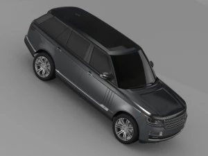 range rover svautobiography l405 2016 3D Model