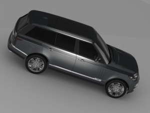 range rover svautobiography l405 2016 3D 模型