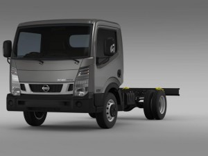 nissan nt400 cabstar 2014 chassi 3Dモデル