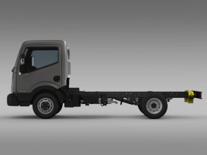 nissan nt400 cabstar 2014 chassi 3Dモデル