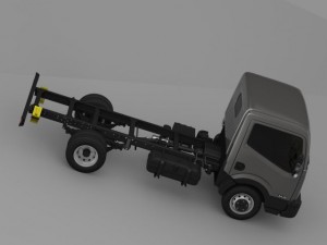 nissan nt400 cabstar 2014 chassi 3Dモデル