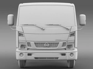 nissan nt400 cabstar 2014 chassi 3D Model