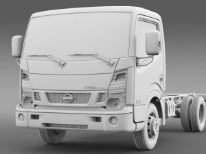 nissan nt400 cabstar 2014 chassi 3Dモデル