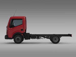 renault maxity 2013 chassi Model 3D