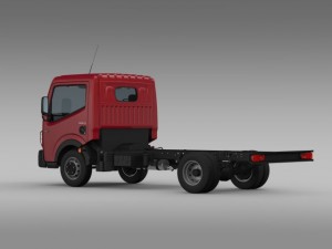renault maxity 2013 chassi Model 3D