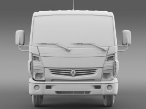 renault maxity 2013 chassi Model 3D