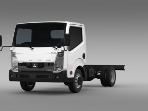 mitsubishi fuso canter guts chassi 2015 3D Model