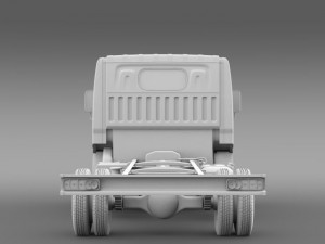 mitsubishi fuso canter guts chassi 2015 3D Model