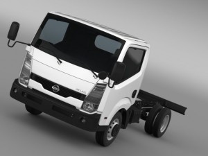 nissan atlas chassi 2013 Modelo 3D
