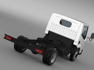 nissan atlas chassi 2013 Modelo 3D