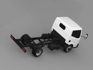 nissan atlas chassi 2013 3D Model
