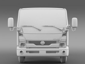nissan atlas chassi 2013 Modelo 3D