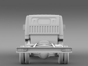 nissan atlas chassi 2013 Modelo 3D