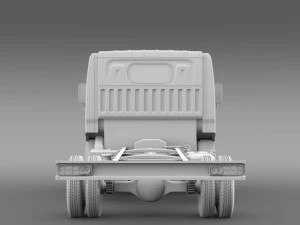 nissan atlas chassi 2013 3D Model