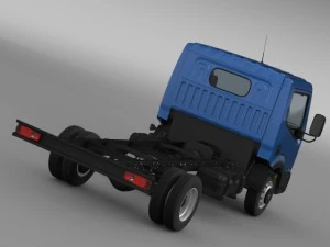 nissan cabstar chassi 2013 3D Model