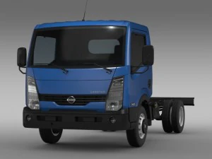 nissan cabstar chassi 2013 3D Model