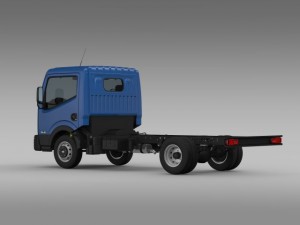 nissan cabstar chassi 2013 3D 모델